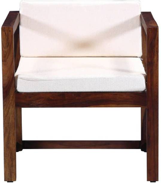 Allie Wood Sheesham Solid Wood Living Room Chair
