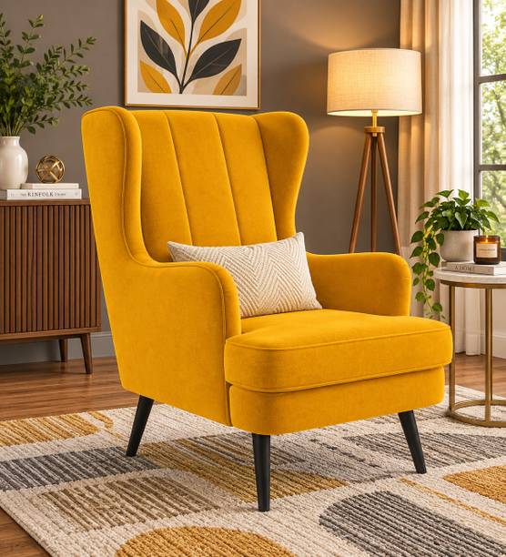 Shyam Arts Fabric Living Room Chair