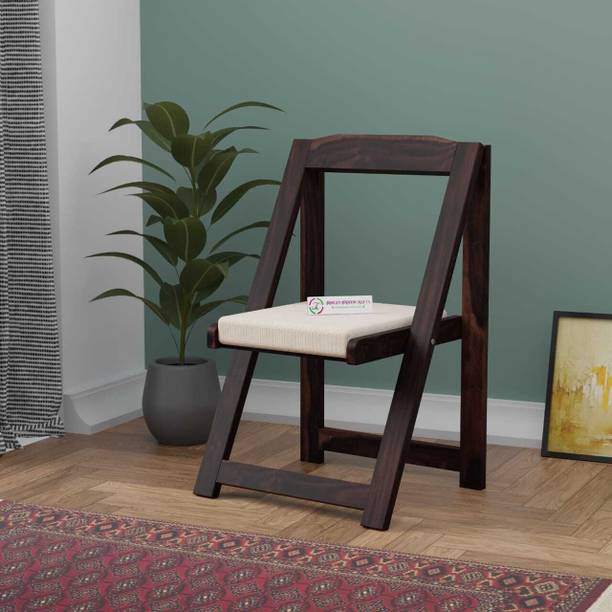 FURNISQUARE Solid Wood Folding Chair | Portable Wooden Chair for Living Room & Outdoor Solid Wood Living Room Chair
