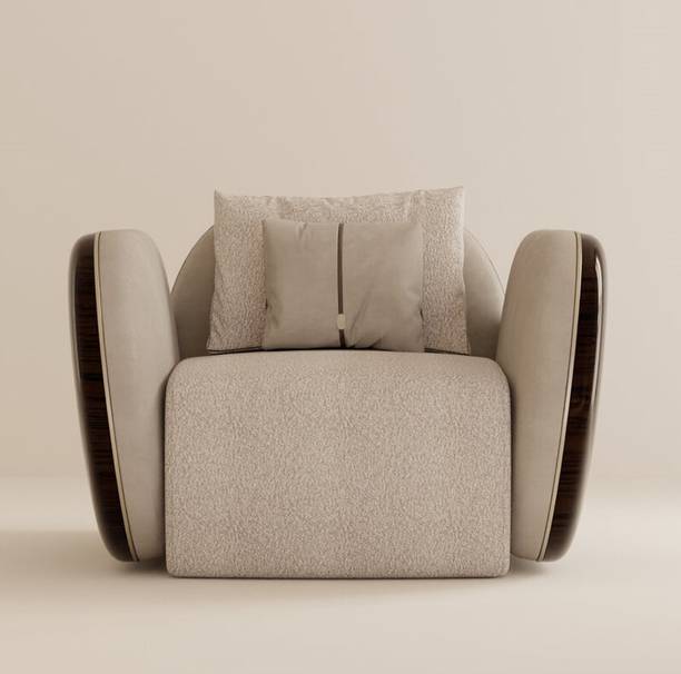 idzyner Solid Wood Living Room Chair