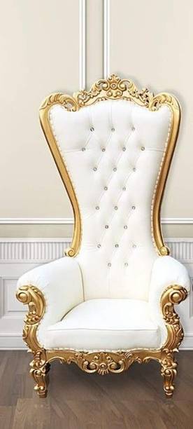Smarts collection Wooden Royal Chair Solid Wood Living Room Chair Solid Wood Living Room Chair