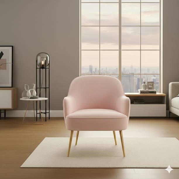 Woodoria Modern Upholstered Lounge Chair for Living Room & Bedroom Foam Living Room Chair