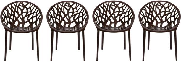 COMFORT Creation ITALICA Oxy Plastic Chair for Home, Office, Living Set of 1 Plastic Living Room Chair