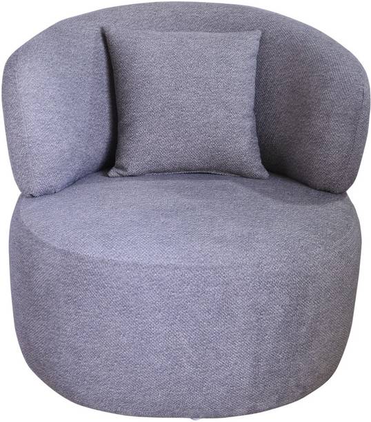 SARITA FURNITURE Sofa Chair Modern Velvet Accent Armchair with Metal Legs Fabric Living Room Chair