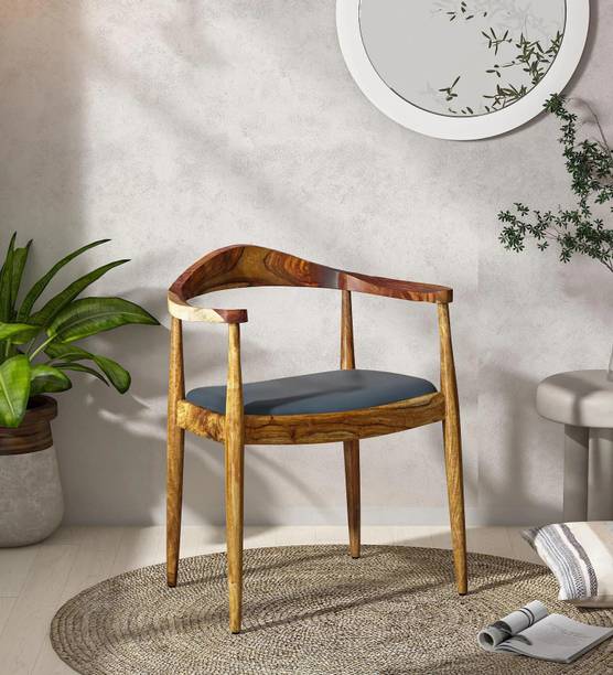 Woodsworth From Pepperfry Kharkov Sheesham Wood Arm Chair/Living Room Chair For Home Solid Wood Living Room Chair