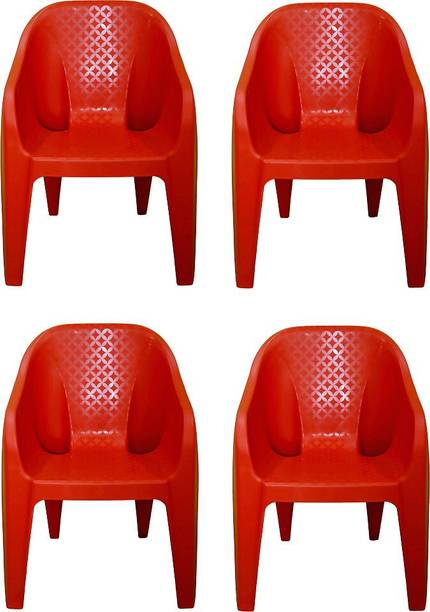 HELLO Sturdy Sofa Chair for Living Room Home Garden Office Plastic Living Room Chair