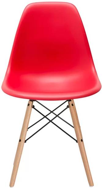 TIED RIBBONS Designer DSW Chairs for Cafe Office Home Living Room Dining Room Bedroom Side Chair Wedding Accent Chair Plastic Living Room Chair