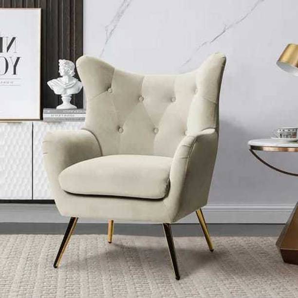 Unique Creation Handicrafts wings chair / wingback chair / wooden chair / living room wing chair Foam Living Room Chair