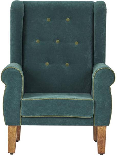 DMKDecor Begum Wing Chair -Savanna Fabric Living Room Chair