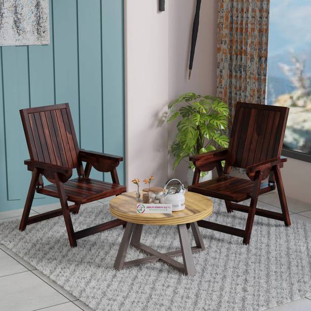 jangid Handicraft Sheesham Wood Folding Comfort Chair for Living Room Solid Wood Living Room Chair