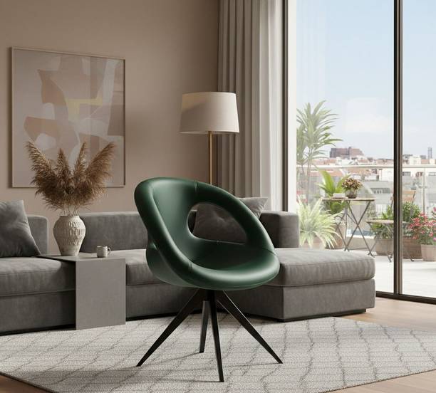 Fiddy Orbit Chair Leatherette Living Room Chair