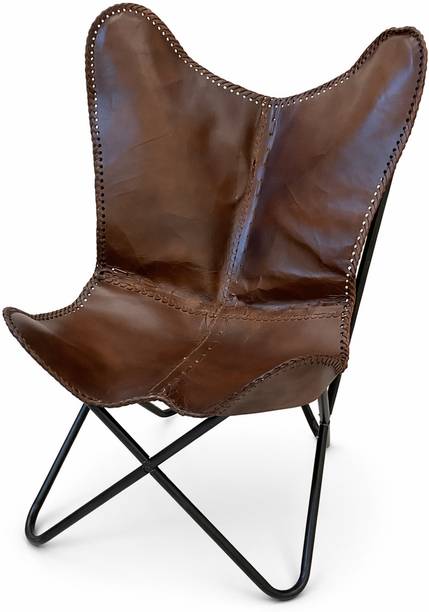 TuskNThread Leather Living Room Chair
