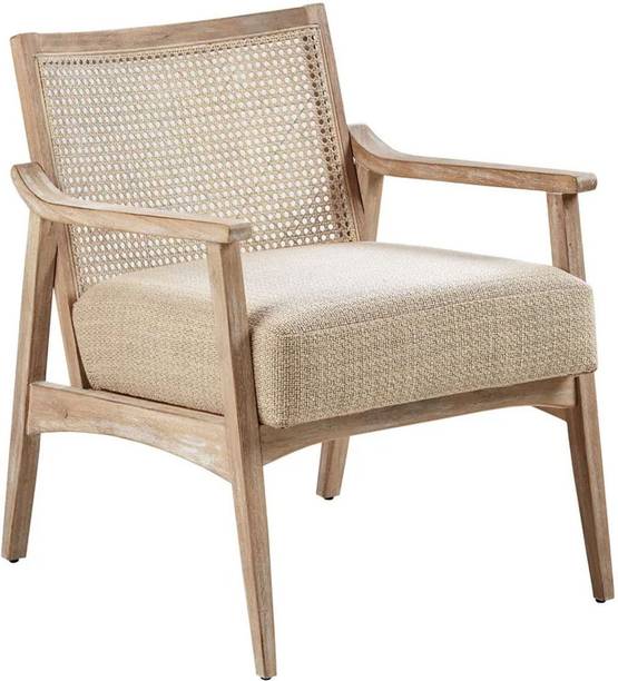 Sweven Furniture Arm Chair | Chandigarh Lounge Chair | Solid Wood Living Room Chair