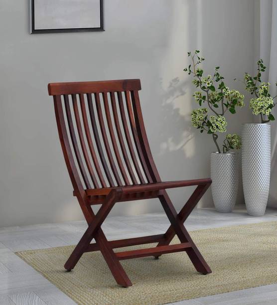 Woodsworth From Pepperfry Siegen Sheesham Wood Folding Chair For Living Room Solid Wood Living Room Chair