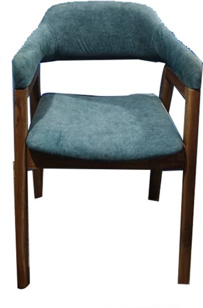 GAUTAMFURNITURES Modern Velvet Dining Chair | Accent Chair for Living Room, Bedroom Fabric Living Room Chair