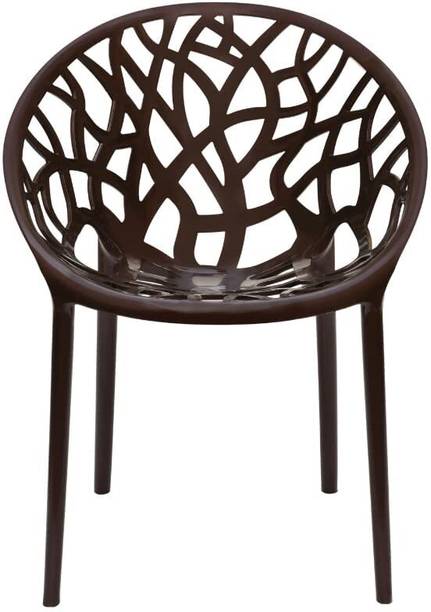 COMFORT Creation ITALICA Oxy Plastic Chair for Home, Office, Living Set of 1 Plastic Living Room Chair