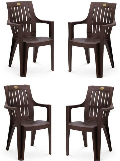 Anmol Plastic living room durable high back chair for home office Plastic Living Room Chair