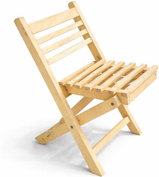 Talha Art Craft Wooden foldable Chair Solid Wood Cafeteria Chair
