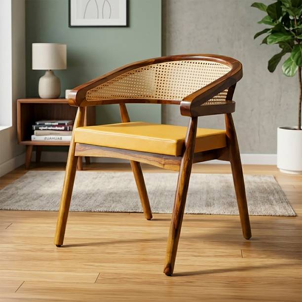 Sheijin Sheijin Cane Luxe Chair Leatherette Living Room Chair