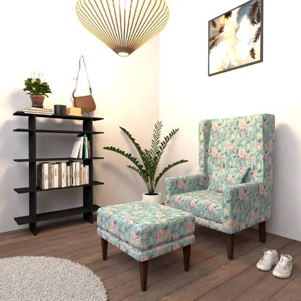 Klofiy Wing Chair,Bedroom High Back Arm Rest Chair Foam Living Room Chair