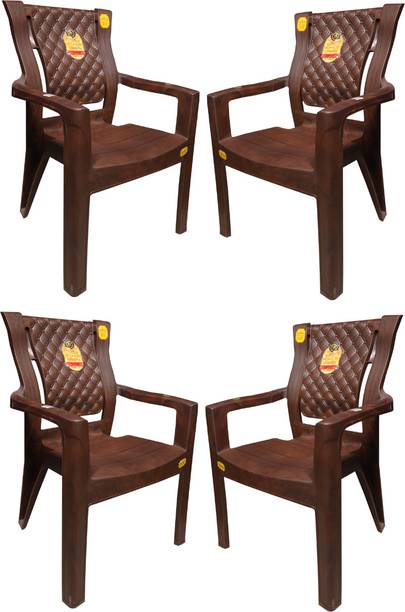 Anmol New Designed Ortho Rolex High back chair heavy duty Quality Matters for us Plastic Living Room Chair