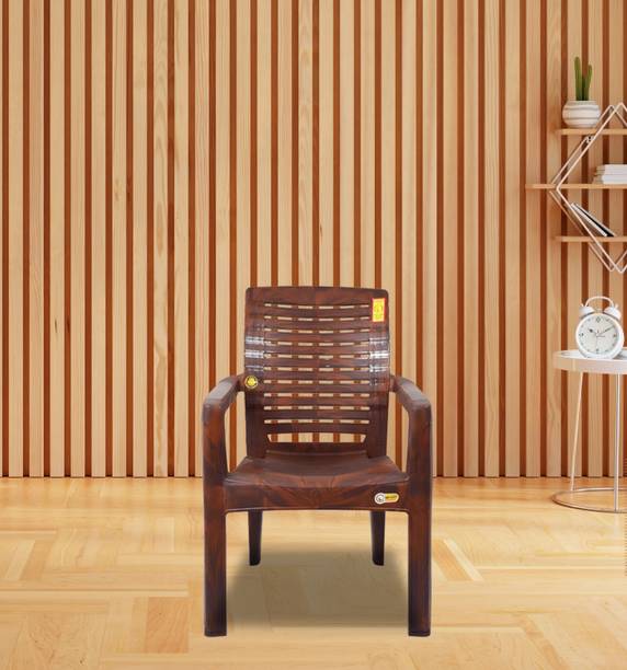 COMFORT Creation High back heavy duty chair Set of 1 for Home & Office Plastic Living Room Chair