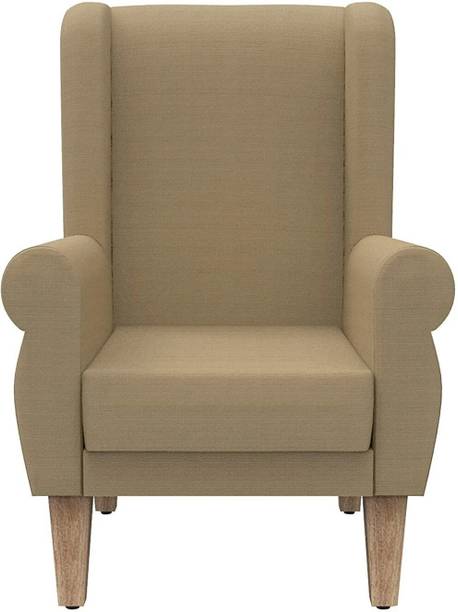 Custom Decor Wing Chair / Sofa Chair / Relax chair for Living room , Bed Room , Hotels , Café Fabric Living Room Chair