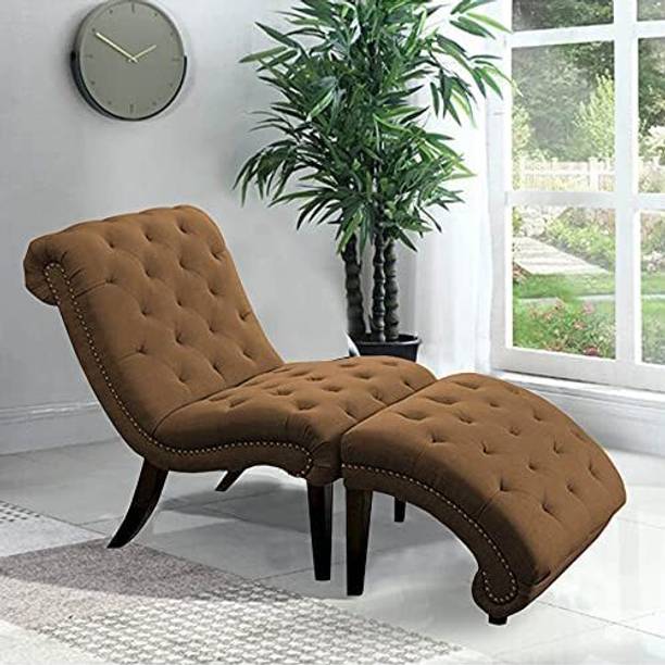 LUSTRE ENTERPRISE Solid Wood Lounger