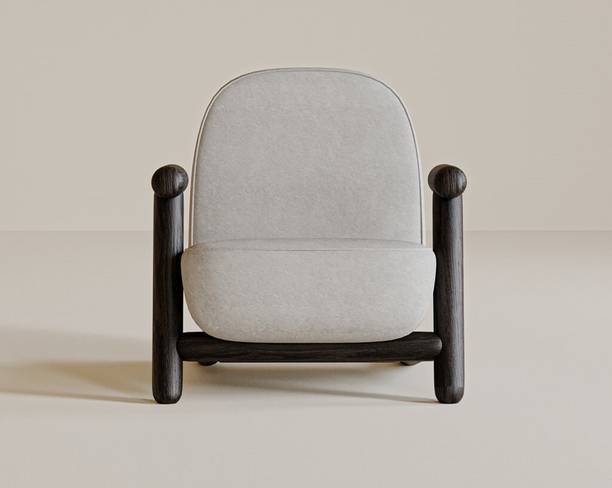 idzyner Solid Wood Living Room Chair