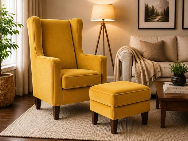 Shyam Arts Solid Wood Living Room Chair