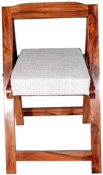 FURNISQUARE Solid Wood Folding Chair | Portable Wooden Chair for Living Room & Outdoor Solid Wood Living Room Chair