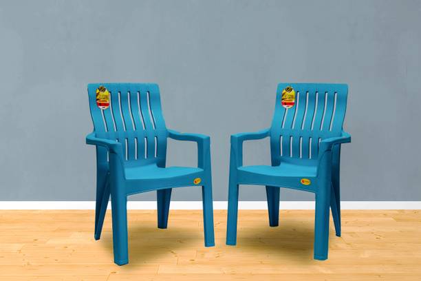 Highway Orthopedic Spine Back Support Plastic Chair for balcony, Garden, Livingroom Plastic Living Room Chair