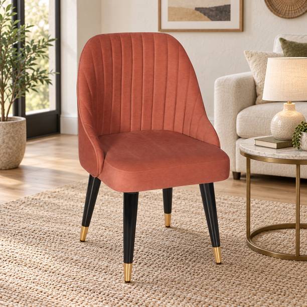 Bene Decor Bene Decor Upholstered Accent Chair | Solid Wood Living Room Chair