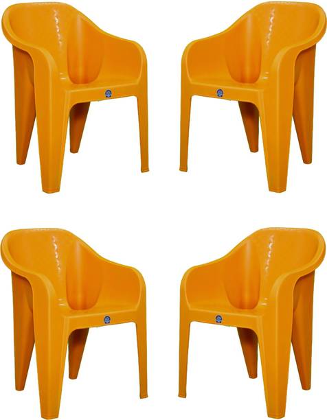 HELLO Sturdy Sofa Chair for Living Room Home Garden Office Plastic Living Room Chair