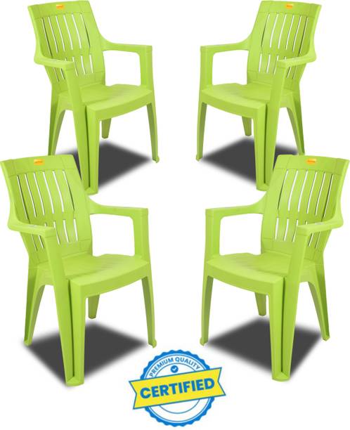 Anmol Platinum durable Maharaja Size home| office | resturant Plastic Living Room Chair