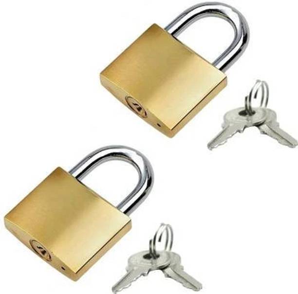 DeoDap Premium 20 Mm Copper Lock with 2 Additional Keys...