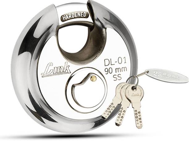 Link Hi-Tech 90mm Disc Lock Stainless Steel Body Har...