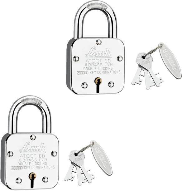 Link Atoot 60mm Lock 2 Lacs Key Combination Hardened S...