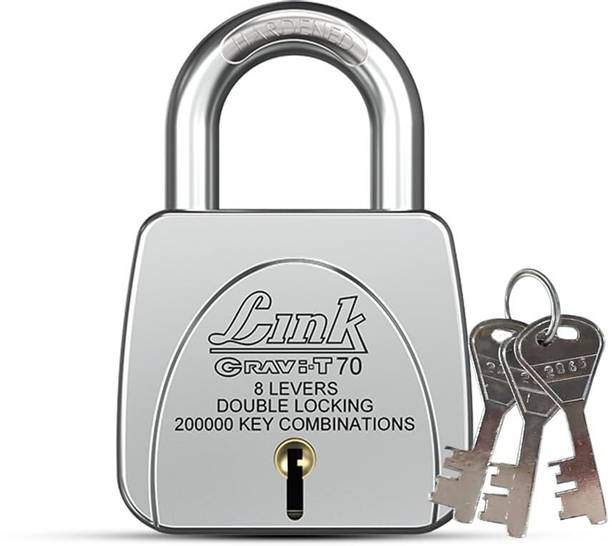Link Gravi-T 70mm Padlock Lock For Door, office, Shop...