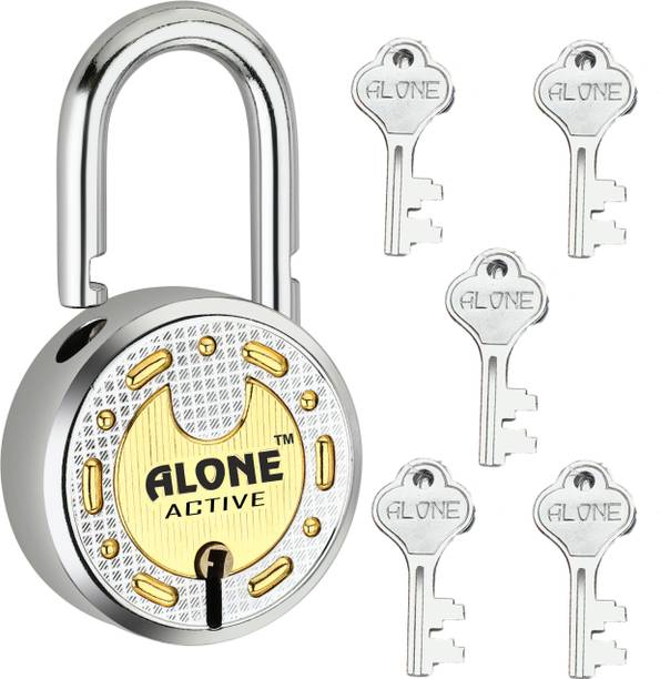 alone Active Round 65mm Lock for Home Gate Shop & Shutt...