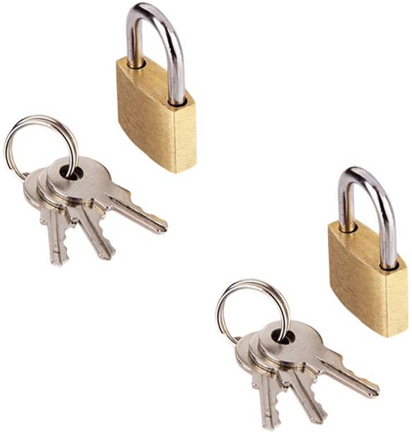 TOOLBUX Small Locks with Keys, Mini Padlocks for Luggag...