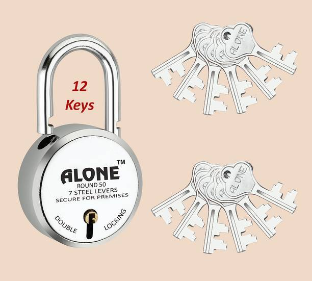 alone Round 50mm 12 Keys Padlocks for home door gate sh...
