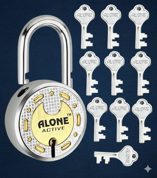 Fithome Alone Active Round 65mm Lock for Home Gate Shop...
