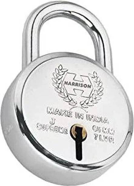 HARRISON 0643 J Supreme Round 65mm BCP Padlock with 6 L...