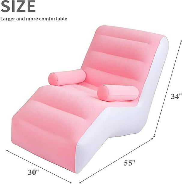 Opnex Inflatable Lounger Plastic Lounger