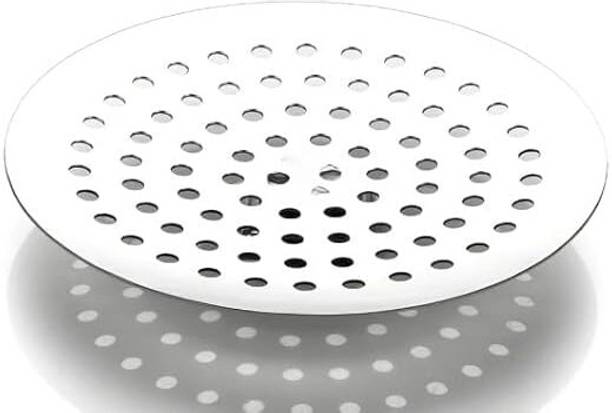 VAGHANI ENTERPRISE Stainless Steel Chapati Basket Round BIG 9 INCH Synthetic Fiber Lounger
