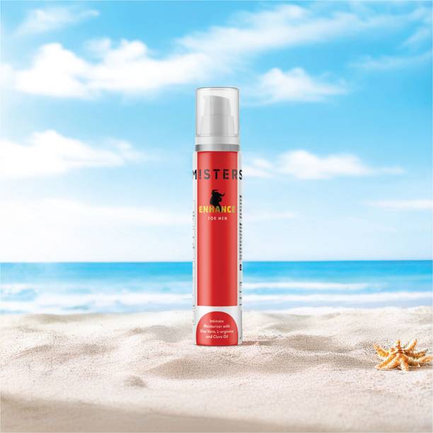 Misters Enhance Intimate Moisturizer Cream with Aloe Vera & L-arginine & Clove Oil Lubricant