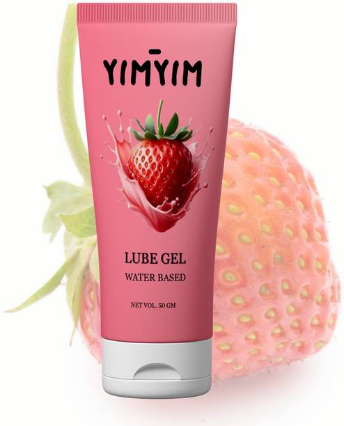 Yim Yim Strawberry Kisses Lube – Smooth, Safe with Condoms, Fun & Playful Lubricant
