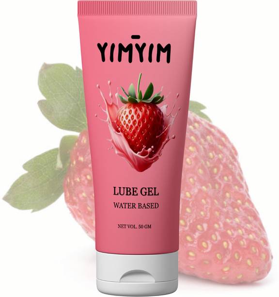 Yim Yim Strawberry Intimate Gel – Enhanced Pleasure, Safe with Condoms Lubricant