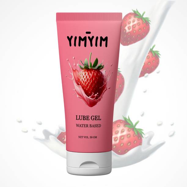 Yim Yim Strawberry Intimate Gel – Natural Smooth Lube for Safe Romantic Use Lubricant
